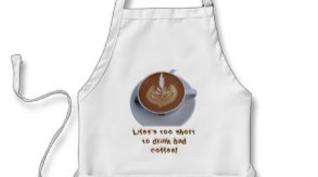 Coffee Themed Aprons: Wear Your Passion