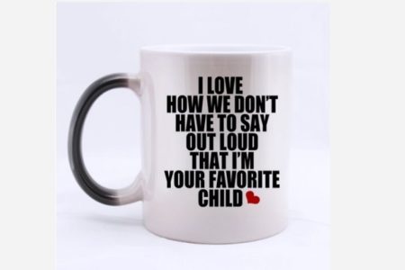 Morphing Mugs with Hidden Messages for Father’s Day