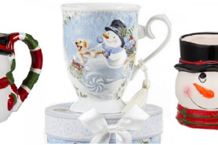 Snowman Coffee Mugs for Christmas and All Winter Long