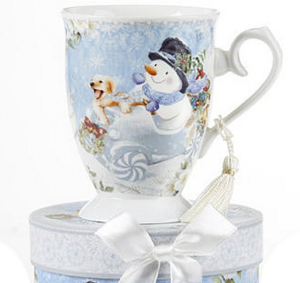 Snowman coffee mugs