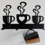 Decorative Coffee Mug Wall Racks
