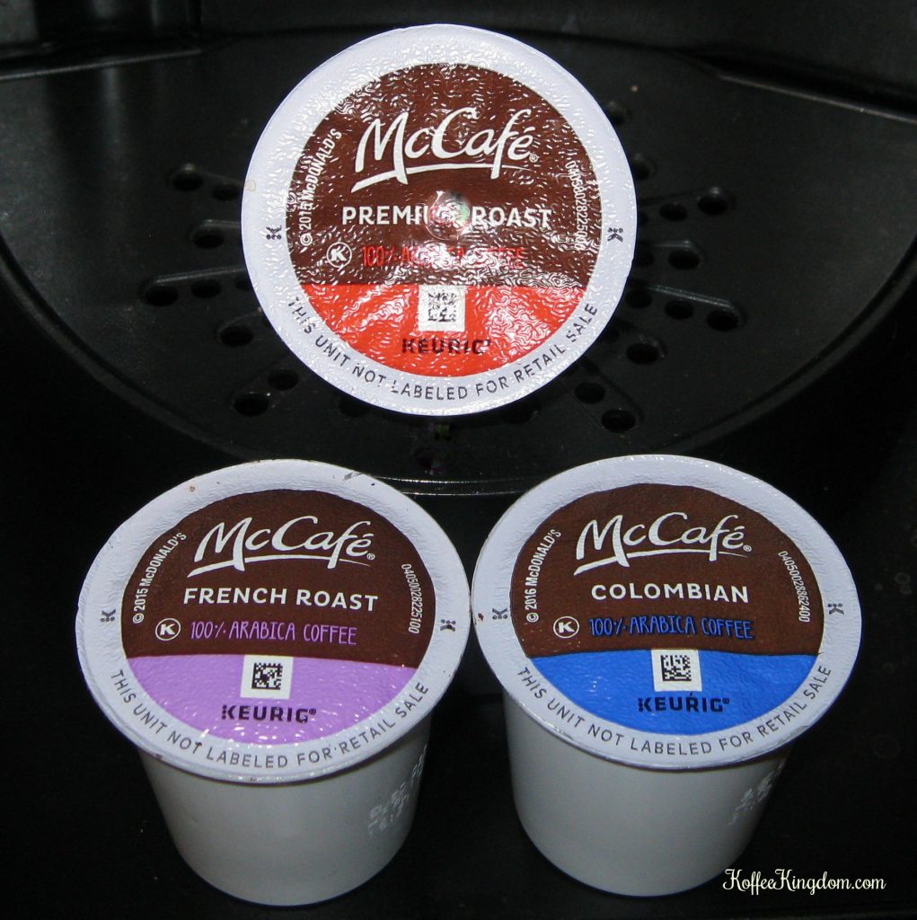 McCafe Coffee K-Cup Blends