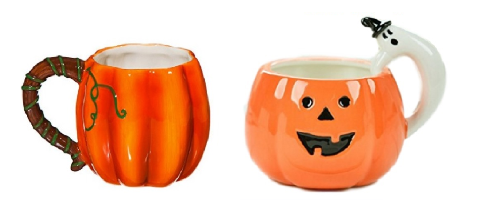 Fall Pumpkin Coffee Mugs