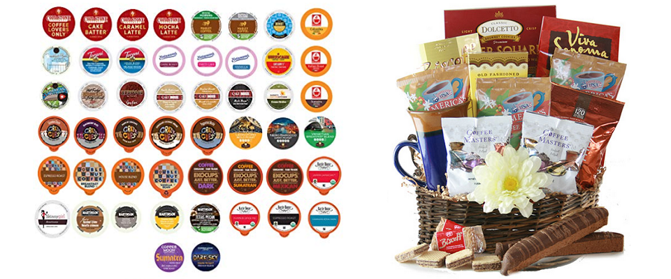 Coffee Gift Baskets & Sampler Boxes for the Coffee Lover on Your List
