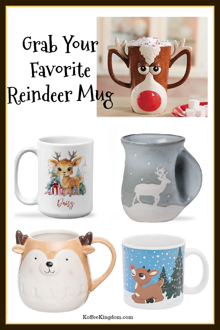 Christmas Reindeer Mugs