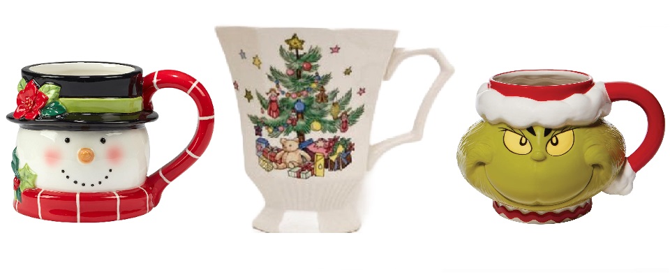 christmas coffee mugs